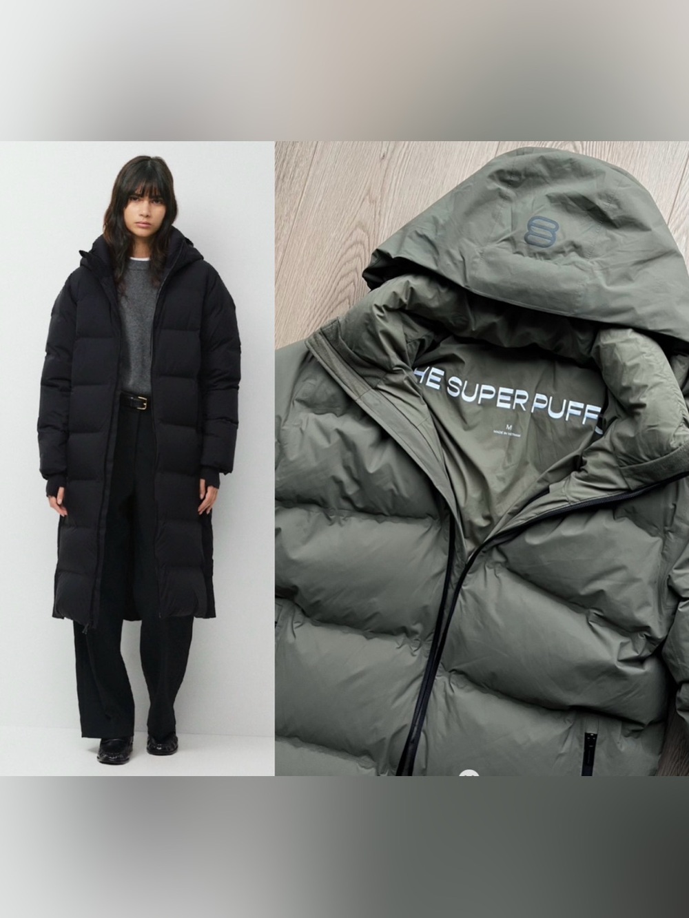 Tna The Super Puff₂O™ Long - Rainstop Sz M